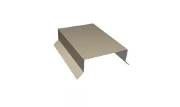 Парапетная крышка прямая 100мм 0,5 Satin с пленкой RAL 1015 светлая слоновая кость (3м). Цена: 1840 руб. Артикул: 34854