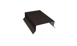 Парапетная крышка прямая 125мм 0,5 Satin Matt TX RR 32 темно-коричневый (2м). Цена: 1402 руб. Артикул: 35864