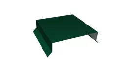 Парапетная крышка прямая 100мм 0,5 Satin Matt RAL 6005 зеленый мох (2,5м). Цена: 1752 руб. Артикул: 34840