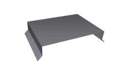 Парапетная крышка прямая 200мм 0,5 Satin с пленкой RAL 7004 сигнальный серый (2м). Цена: 2018 руб. Артикул: 36075