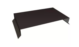 Парапетная крышка прямая 250мм 0,5 PurPro Matt 275 RR 32 темно-коричневый (2м). Цена: 2597 руб. Артикул: 36604