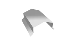 Парапетная крышка угольная 200мм 0,45 PE с пленкой RAL 9006 бело-алюминиевый (2,5м). Цена: 2153 руб. Артикул: 34141