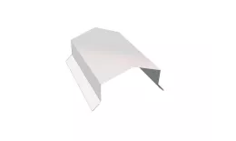 Парапетная крышка угольная 125мм 0,45 Drap TX RAL 9003 сигнальный белый (2,5м). Цена: 1898 руб. Артикул: 33218