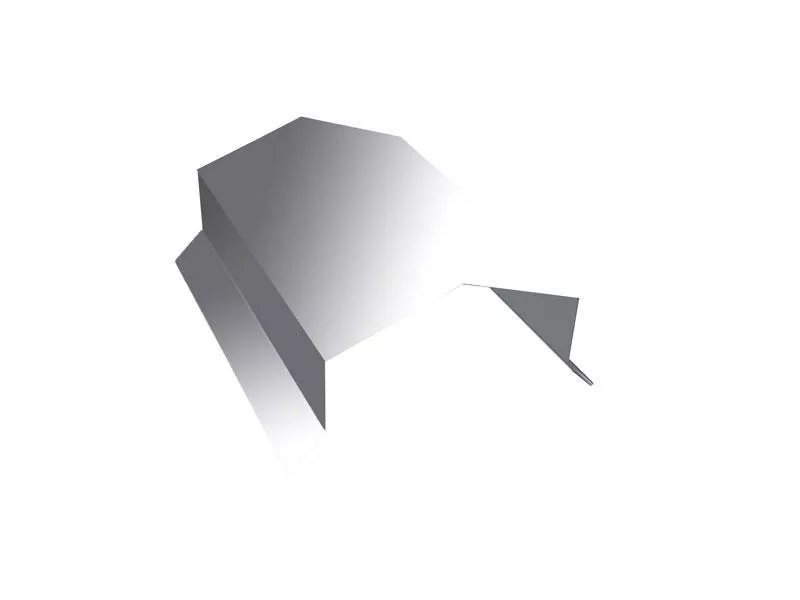 Парапетная крышка угольная 250мм 0,5 Zn (2м) купить в краснодаре