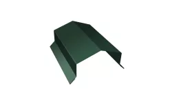 Парапетная крышка угольная 250мм 0,5 Satin с пленкой RAL 6005 зеленый мох (2,5м). Цена: 2522 руб. Артикул: 34299