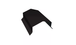 Парапетная крышка угольная 100мм 0,45 Drap RAL 9005 черный (2м). Цена: 1223 руб. Артикул: 33121