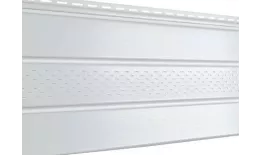 Софит Ю-Пласт частичная перфорация белый. Артикул: U-plast12