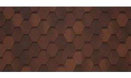 Гибкая черепица Tegola GARDA Pelle 227 (красно-коричневый). Цена: 915 руб. Артикул: Tegola_New_013