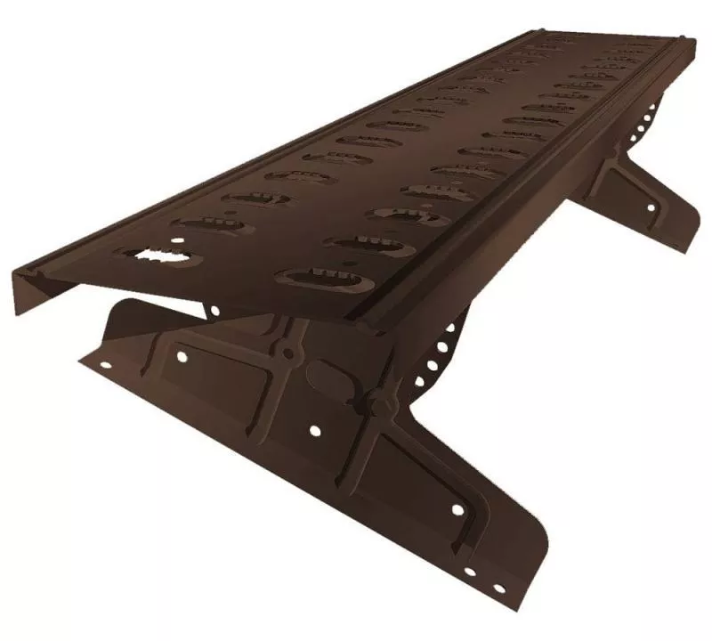 Мостик переходной для фальцевой кровли Grand Line RAL 8017 1м купить в краснодаре