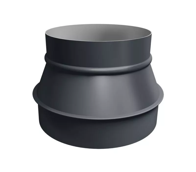 Переходник Ø 160/200 мм оцинкованный RAL 7024 купить в краснодаре