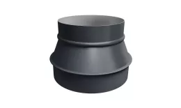 Переходник Ø 160/200 мм оцинкованный RAL 7024. Артикул: 42334