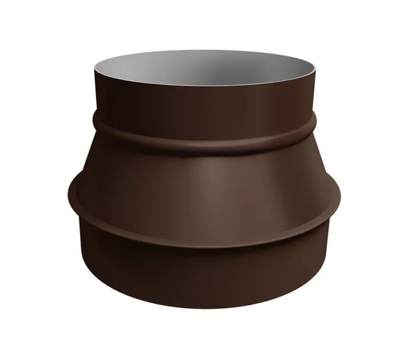 Переходник Ø 160/200 мм оцинкованный RAL 8017 купить в краснодаре