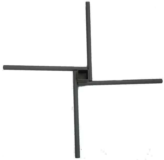 Вороток для винтового столба 50х50 грунт трехкомпонентный черный купить в краснодаре