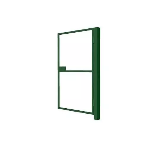 Калитка без наполнения проф труба 40*20, Ш-1000мм, В-1900мм, столб 80х80х2000, ППК RAL 6005 купить в краснодаре