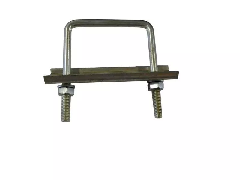 Хомут оцинкованный для столба 50х50, RAL 6005 Зеленый купить в краснодаре