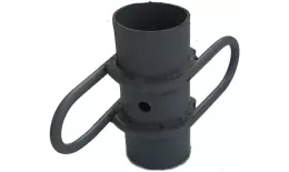 Вороток с петлями для сваи d57 грунт трехкомпонентный черный. Цена: 755 руб. Артикул: Yuventa_Vorotki_06_1