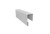Планка П-образная заборная 20 0,45 Drap TX RAL 9003 сигнальный белый (2м) – Купить оптом и в розницу