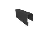 Планка П-образная заборная 17 0,45 PE-Double с пленкой RAL 7016 антрацитово-серый (2,5м) – Купить оптом и в розницу