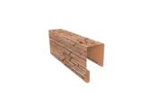 Планка П-образная заборная 17 0,45 Print Elite Sand Stone TwinColor (2м) – Купить оптом и в розницу