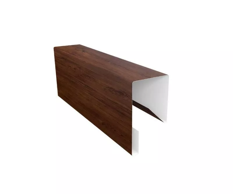 Планка П-образная заборная 17 0,45 Print Premium Cherry Wood Fresh (3м) купить в краснодаре