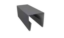 Планка П-образная заборная 20 0,45 PE с пленкой RAL 7004 сигнальный серый (2,5м). Цена: 470 руб. Артикул: 30978