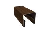 Планка П-образная заборная 20 0,45 Print-Double Premium Antique Wood (3м) – Купить оптом и в розницу