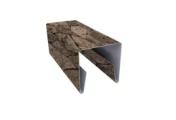 Планка П-образная заборная 20 0,45 Print Elite King Stone TwinColor (2м) – Купить оптом и в розницу