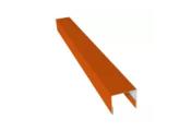 Планка П-образная заборная 24 0,45 PE с пленкой RAL 2004 оранжевый (2,5м) – Купить оптом и в розницу