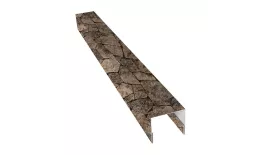 Планка П-образная заборная 24 0,45 Print Elite King Stone TwinColor (3м). Цена: 940 руб. Артикул: 31716