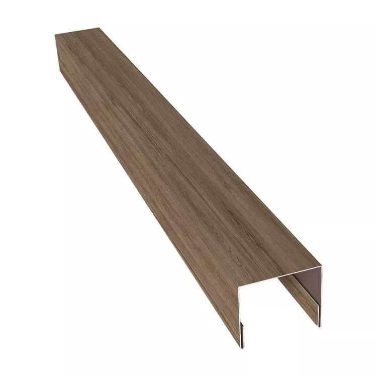 Планка П-образная заборная 24 0,45 Print Elite White Wood TwinColor (2м) купить в краснодаре