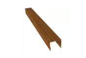 Планка П-образная заборная 24 0,45 Print Premium Golden Wood Fresh TwinColor (2м) – Купить оптом и в розницу