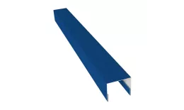 Планка П-образная заборная 24 0,5 Satin с пленкой RAL 5005 сигнальный синий (2,5м). Цена: 580 руб. Артикул: 31763