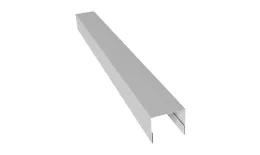 Планка П-образная заборная 24 0,5 Satin с пленкой RAL 9003 сигнальный белый (2м). Цена: 464 руб. Артикул: 31623