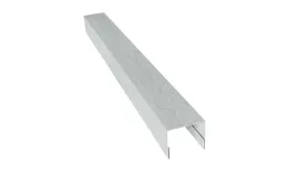 Планка П-образная заборная 24 0,5 Zn (3м). Цена: 620 руб. Артикул: 31637