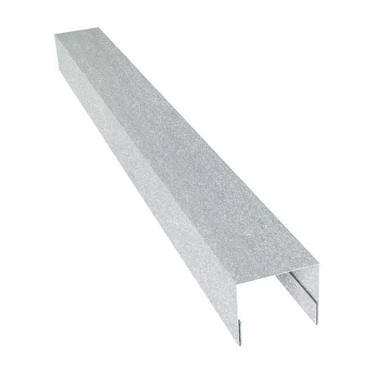 Планка П-образная заборная 24 0,5 Zn (3м) купить в краснодаре