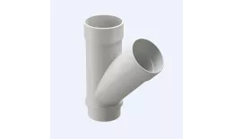 Тройник 45° Döcke LUX Пломбир. Цена: 949 руб. Артикул: Döcke-VOD81_1