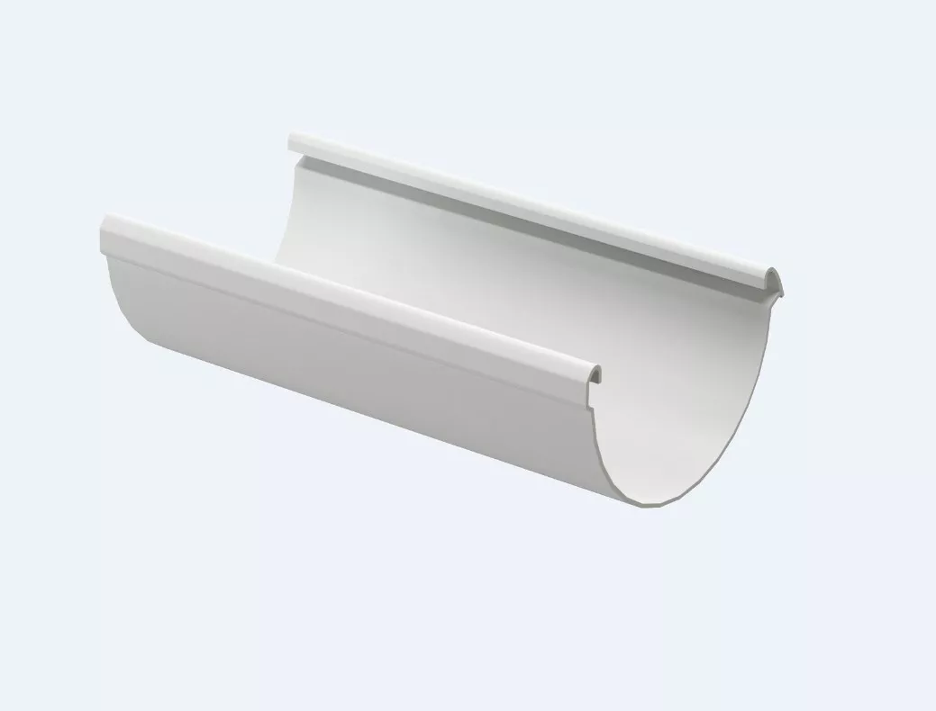 Желоб водосточный 3 м Döcke LUX Пломбир купить в краснодаре