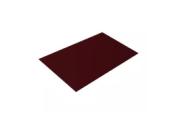 Плоский лист 0,45 Drap с пленкой RAL 3005 красное вино – Купить оптом и в розницу