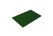Плоский лист 0,45 PE-Double с пленкой RAL 6005 зеленый мох – Купить оптом и в розницу