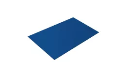 Плоский лист 0,45 PE с пленкой RAL 5005 сигнальный синий. Цена: 567 руб. Артикул: 45043