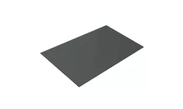 Плоский лист 0,45 PE с пленкой RAL 7005 мышино-серый. Цена: 650 руб. Артикул: 45256