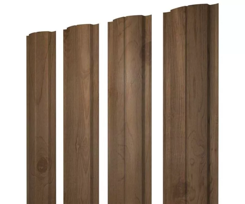 Штакетник Круглый с прямым резом 0,45 Print Premium Pine Wood Fresh купить в краснодаре