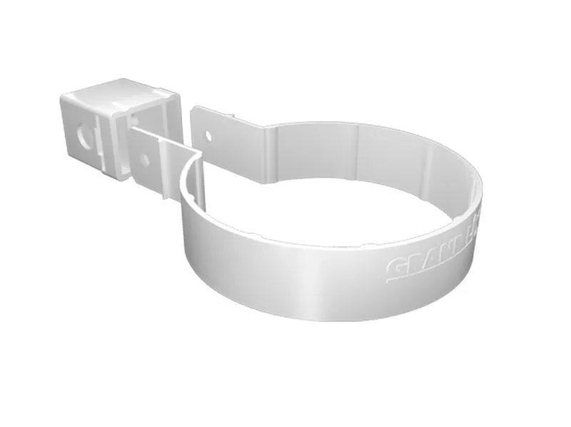 Хомут трубы Kliker ПВХ Grand Line Premium Белый купить в краснодаре