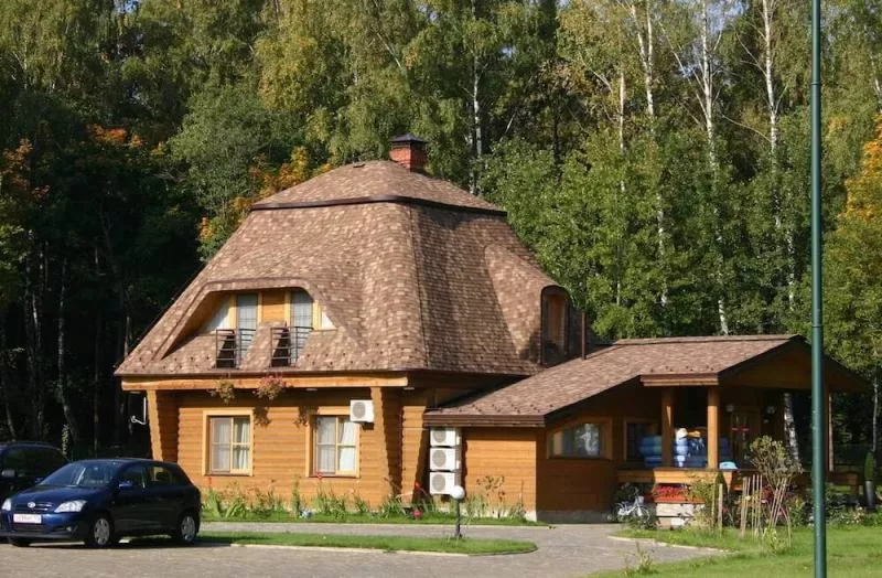 Гибкая черепица Tegola Top Shingle Премьер (Premier) светло-коричневый купить в краснодаре