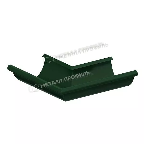 Угол желоба наружный МЕТАЛЛ ПРОФИЛЬ Foramina PUR D125 Ral 6005 купить в краснодаре