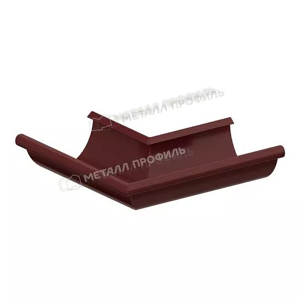 Угол желоба наружный МЕТАЛЛ ПРОФИЛЬ Foramina PUR D125 Ral 8017 купить в краснодаре