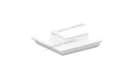 Угол желоба наружный МЕТАЛЛ ПРОФИЛЬ Foramina PUR D150 Ral 9010. Цена: 1382 руб. Артикул: 29958