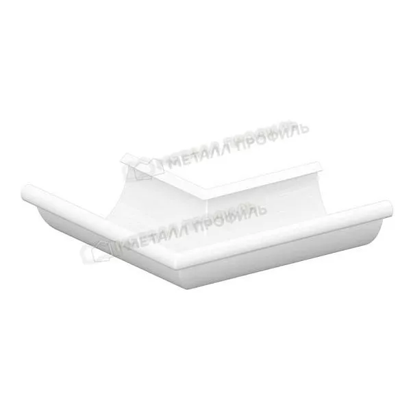 Угол желоба наружный МЕТАЛЛ ПРОФИЛЬ Foramina PUR D125 Ral 9010 купить в краснодаре