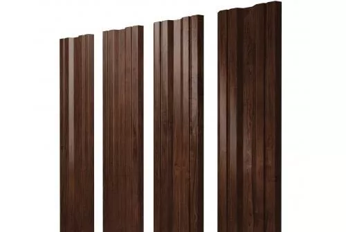 Штакетник Grand Line Twin 0,45 Print Elite Cherry Wood Бразильская вишня купить в краснодаре