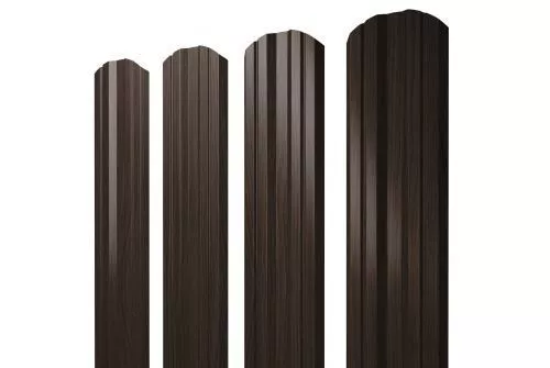 Штакетник Grand Line Twin фигурный 0,45 Print Elite Coffee Wood Кофейное дерево купить в краснодаре